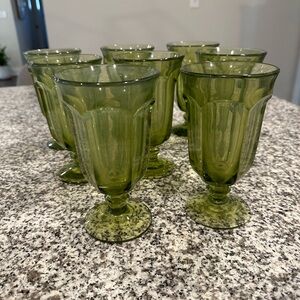 Vintage Goblet Glasses- Set of 8